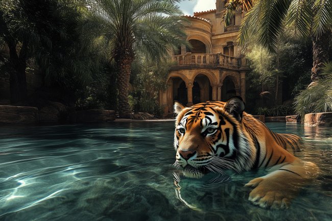 Un baño en palacio