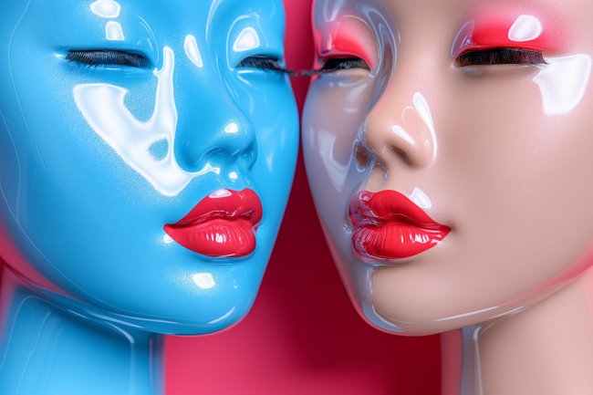 Pareja de máscaras