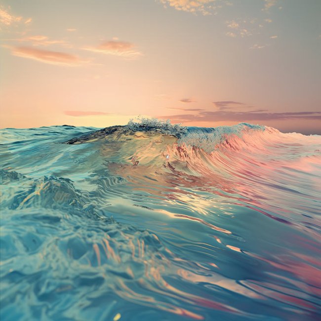 Agua cristalina