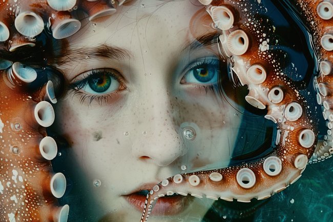 Niño pulpo