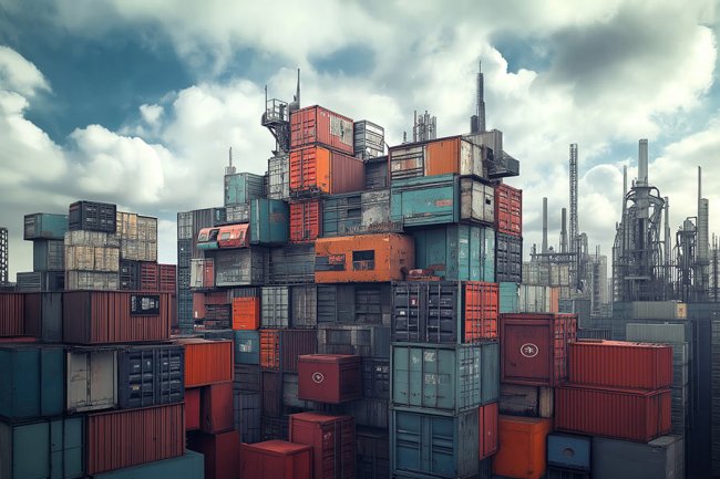 Ciudad de contenedores